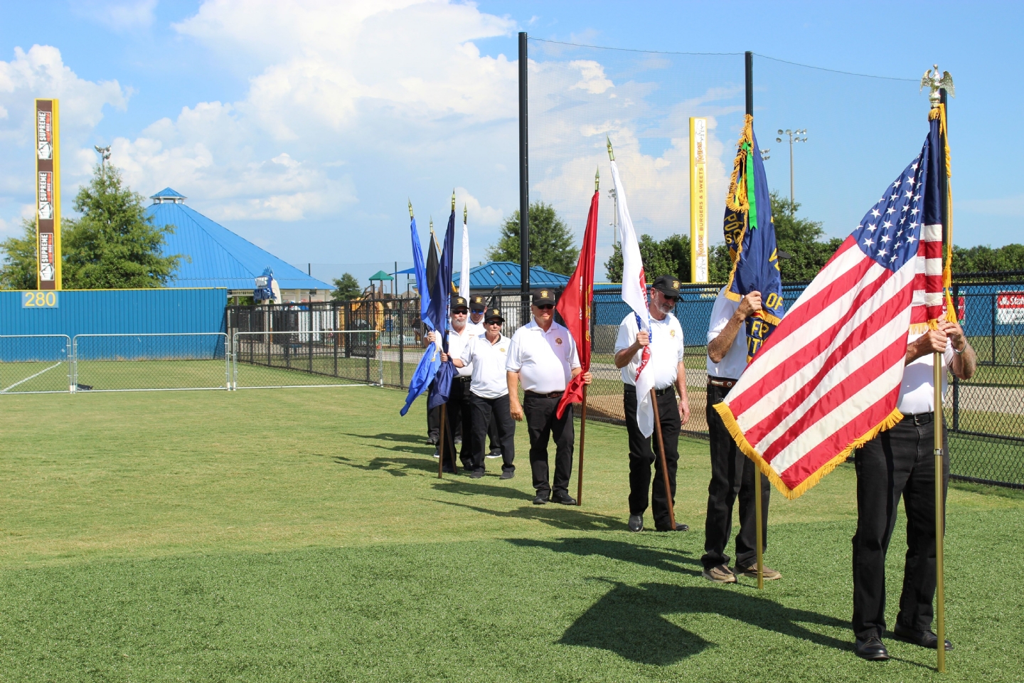 Here are a handful of photos of POST 9210 Flag Detail. This is at the Sports Complex in Youngsville.