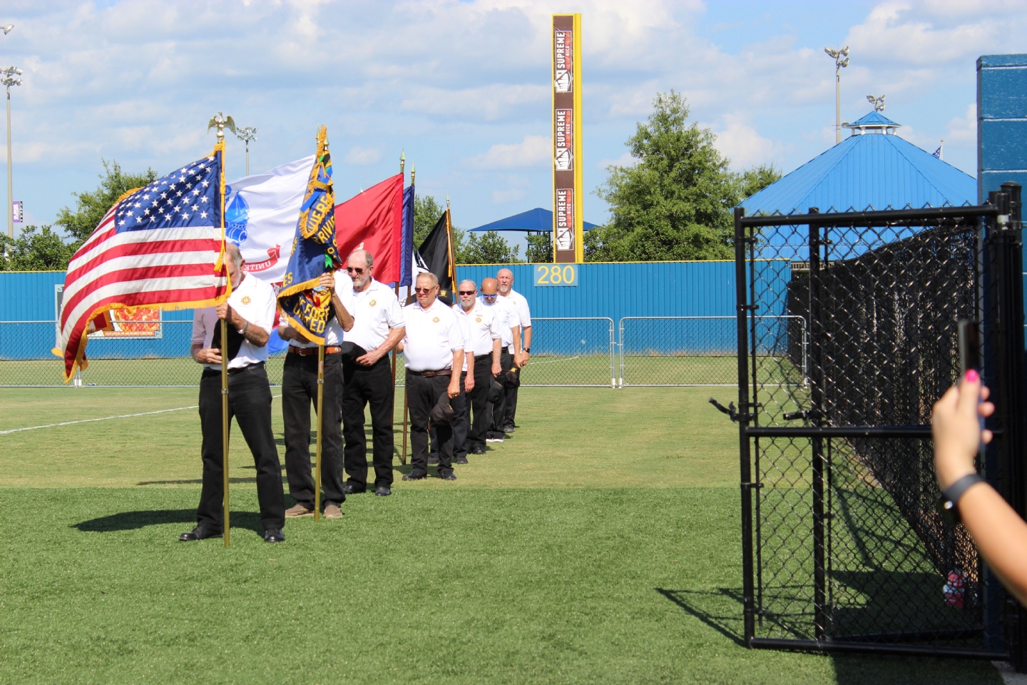 Here are a handful of photos of POST 9210 Flag Detail. This is at the Sports Complex in Youngsville.